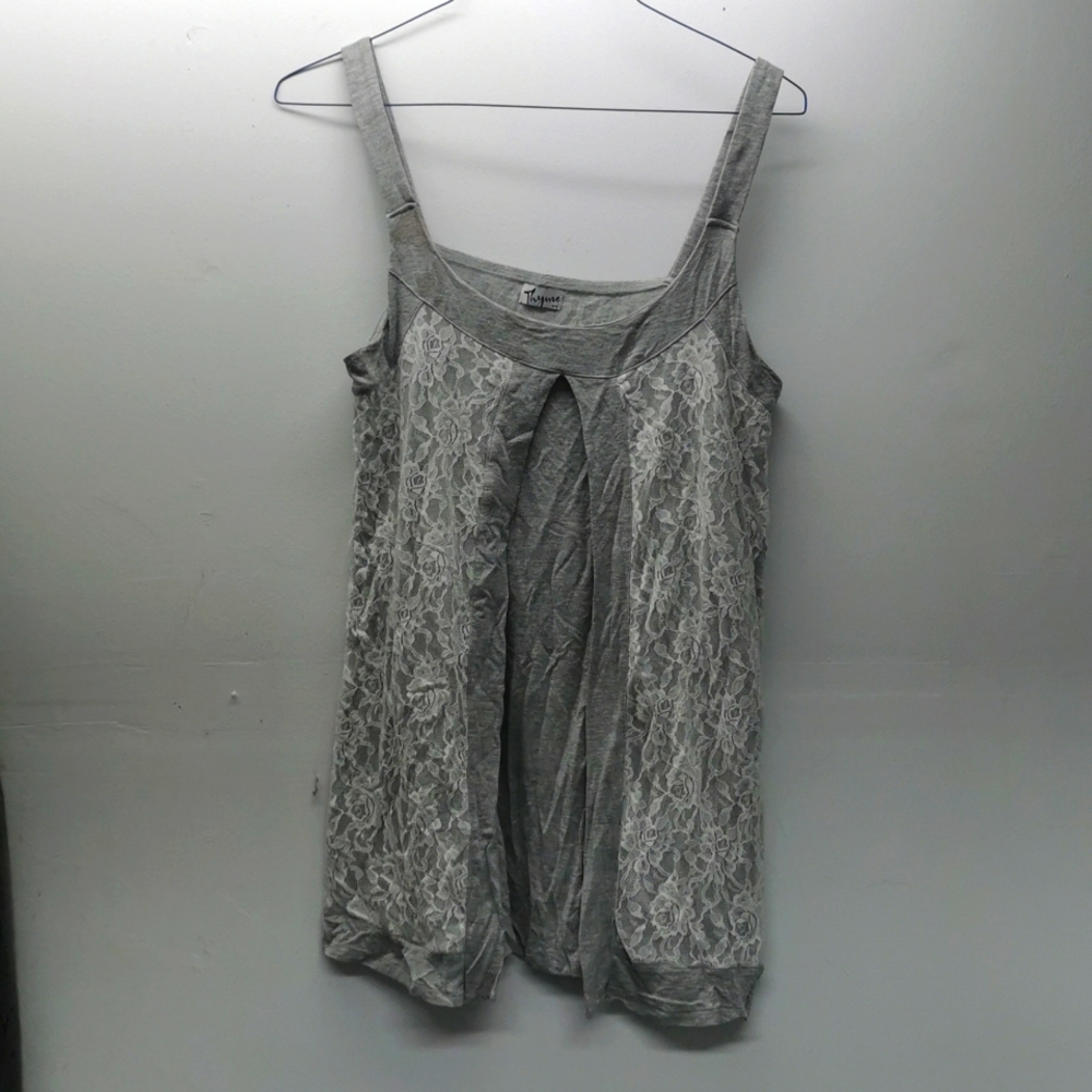 Womens Sz Med Thyme maternity tank top